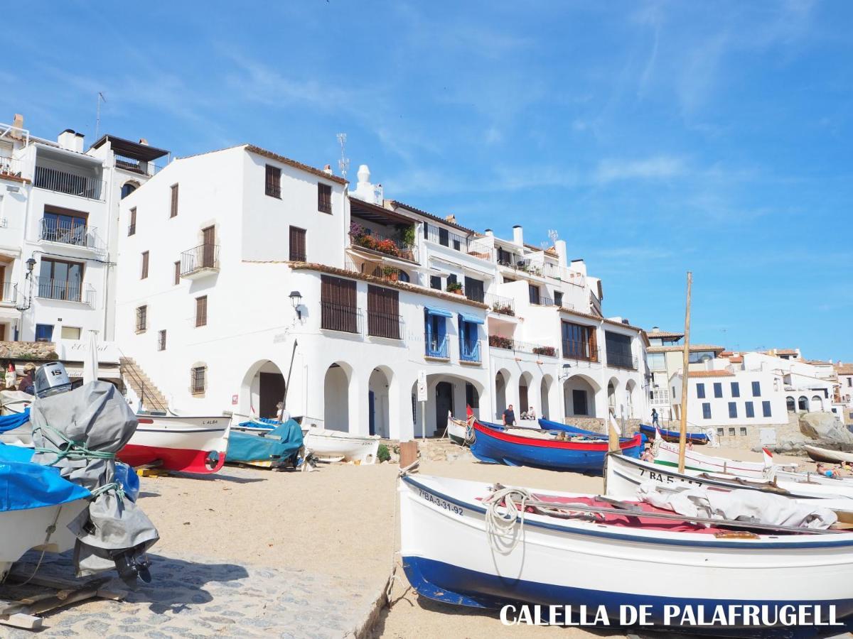 Espectacular Apartamento En Calella De Palafrugell, Vistas Al Mar Esterno foto